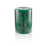 Pier 1 Holiday Forest 3x4 Mottled Pillar Candle