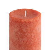 Pier 1 Pink Grapefruit 3x4 Mottled Pillar Candle