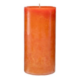Pier 1 Pumpkin Spice 3x6 Mottled Pillar Candle