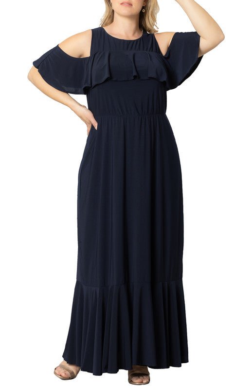 Piper Cold Shoulder Maxi Dress - Plus - DressbarnDresses