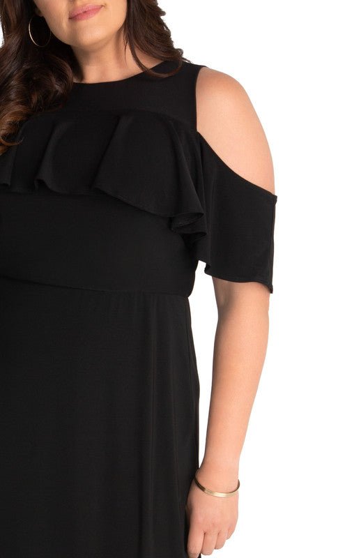 Piper Cold Shoulder Maxi Dress - Plus - DressbarnDresses