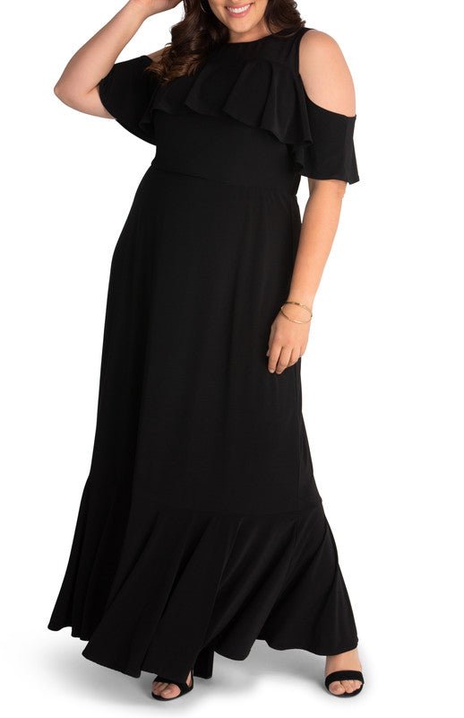 Piper Cold Shoulder Maxi Dress - Plus - DressbarnDresses