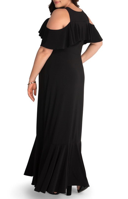 Piper Cold Shoulder Maxi Dress - Plus - DressbarnDresses