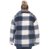 Plaid Shacket - Plus - DressbarnCoats & Jackets