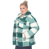 Plaid Shacket - Plus - DressbarnCoats & Jackets