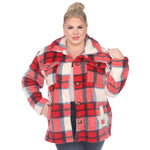 Plaid Shacket - Plus - DressbarnCoats & Jackets
