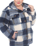 Plaid Shacket - Plus - DressbarnCoats & Jackets