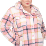 Plaid Shacket - Plus - DressbarnCoats & Jackets