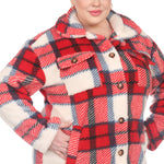 Plaid Shacket - Plus - DressbarnCoats & Jackets