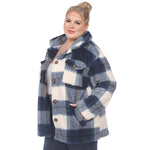 Plaid Shacket - Plus - DressbarnCoats & Jackets