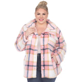 Plaid Shacket - Plus - DressbarnCoats & Jackets
