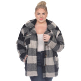 Plaid Shacket - Plus - DressbarnCoats & Jackets