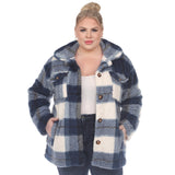 Plaid Shacket - Plus - DressbarnCoats & Jackets