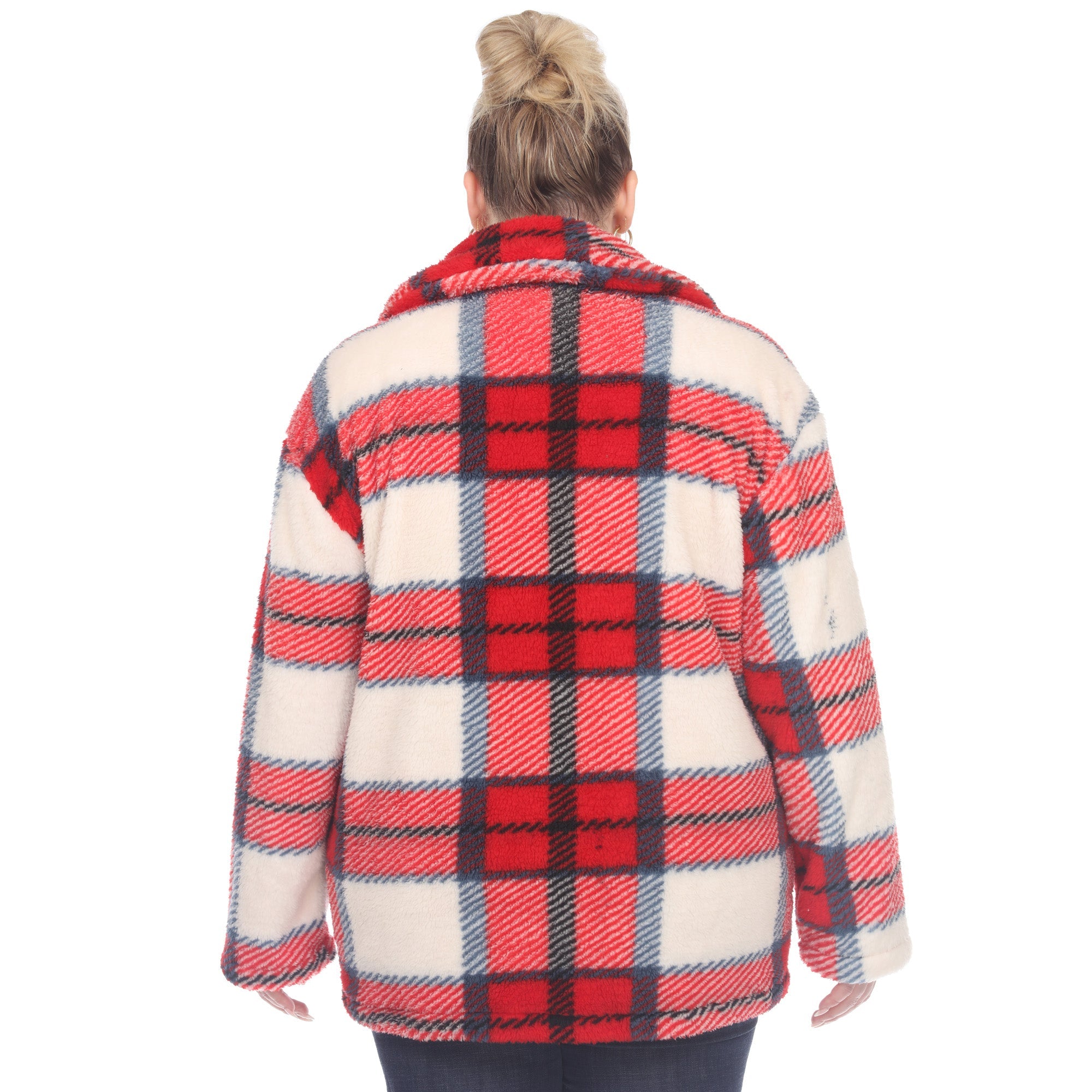Plaid Shacket - Plus - DressbarnCoats & Jackets