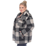 Plaid Shacket - Plus - DressbarnCoats & Jackets