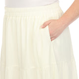 Pleated Tiered Maxi Skirt - Plus - DressbarnSkirts