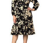 Portia Long Sleeve Cocktail Dress - Plus - DressbarnDresses