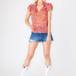 Printed Jasmine Top - DressbarnShirts & Blouses