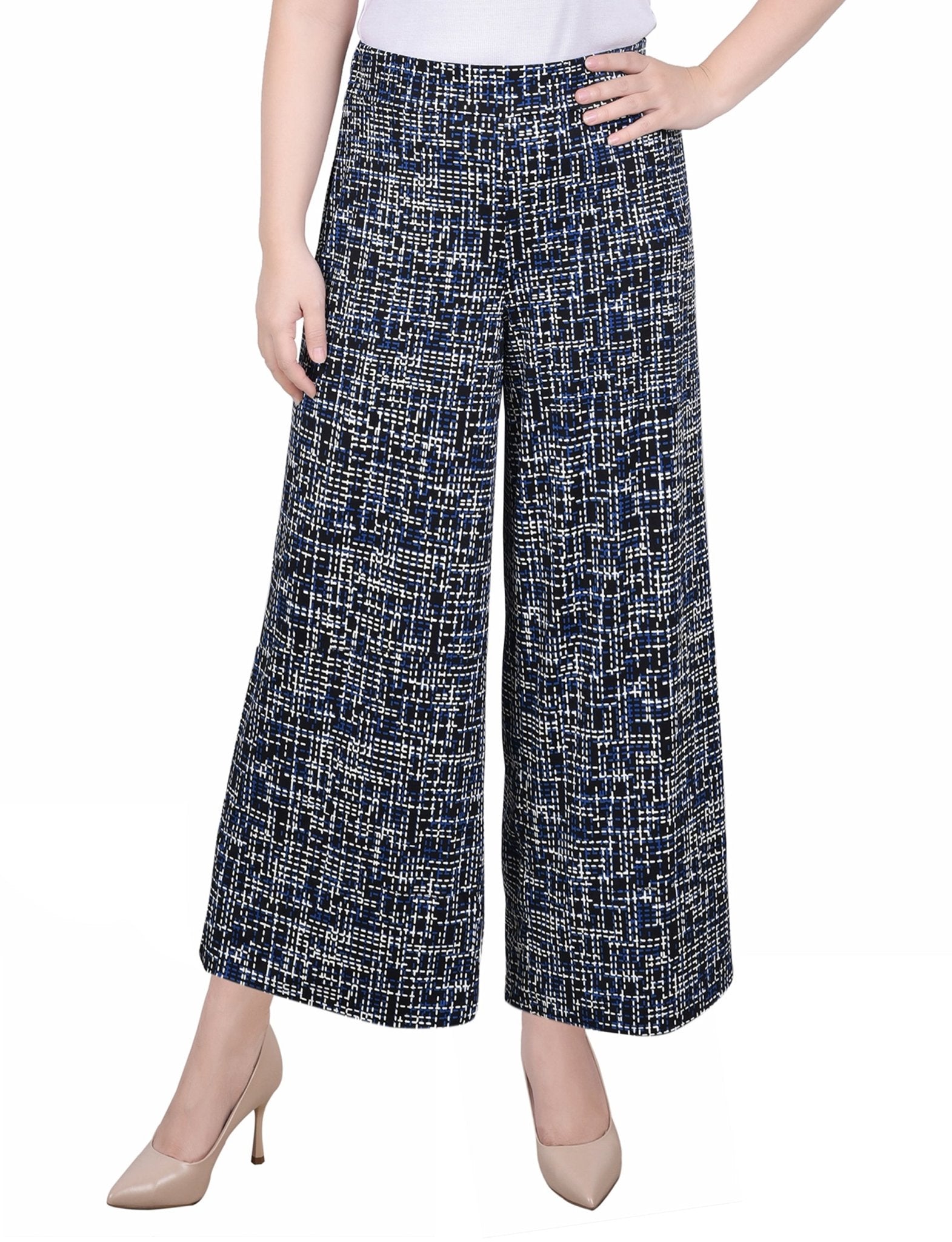 Pull On Palazzo Pants - Petite - DressbarnPants