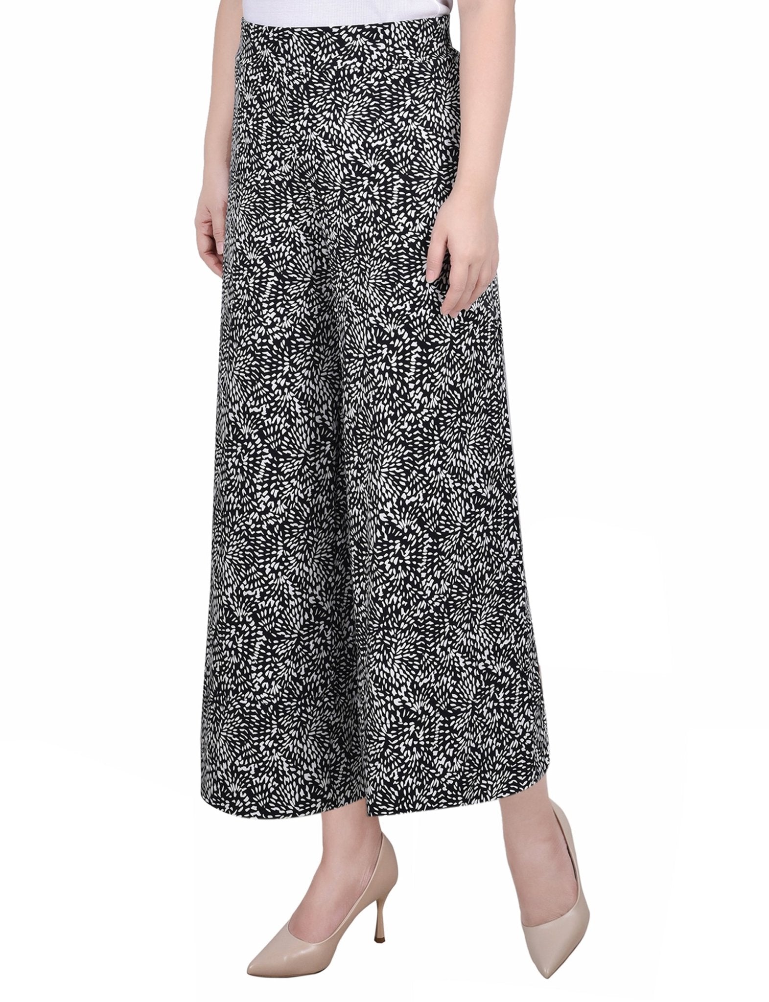 Pull On Palazzo Pants - Petite - DressbarnPants