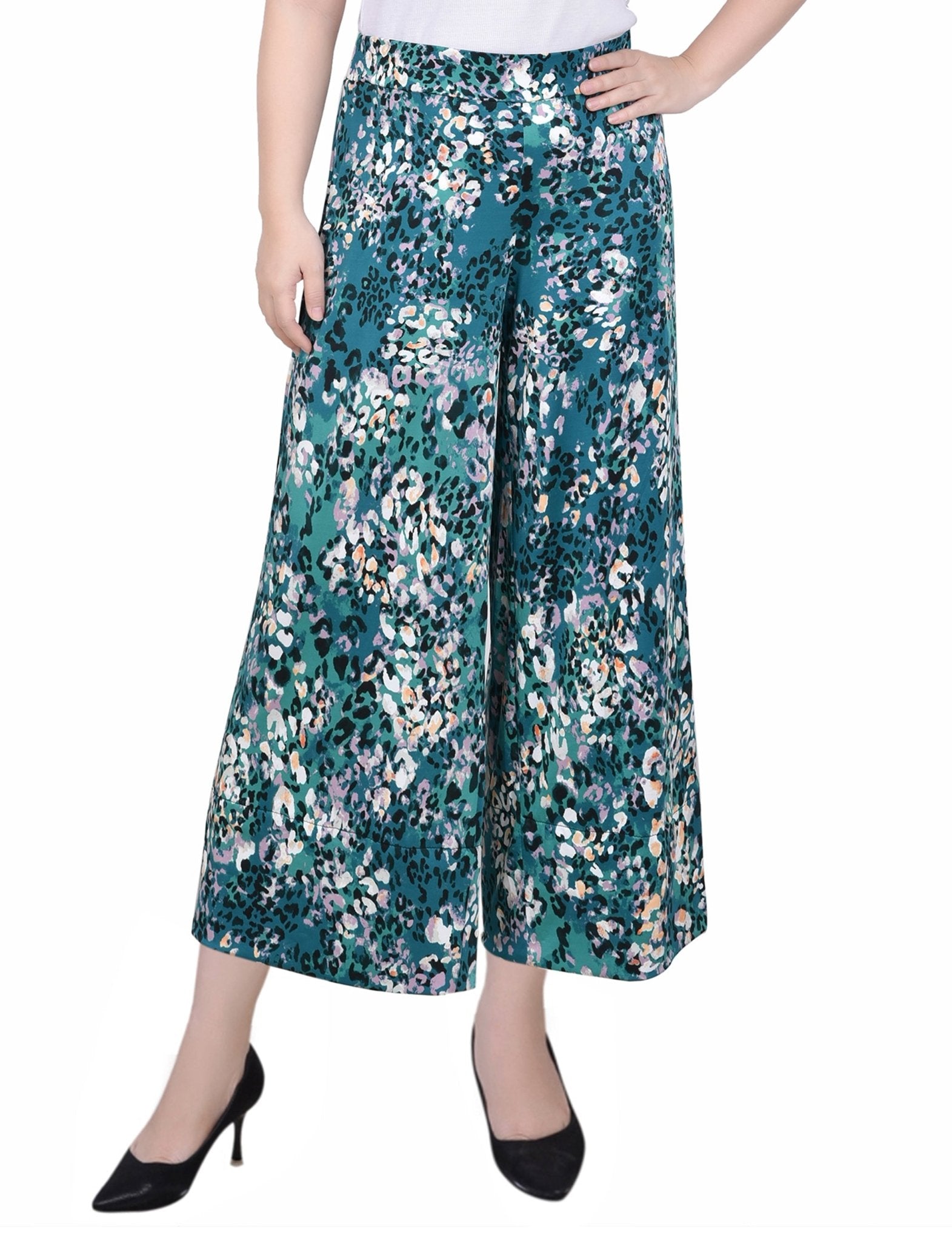 Pull On Palazzo Pants - Petite - DressbarnPants