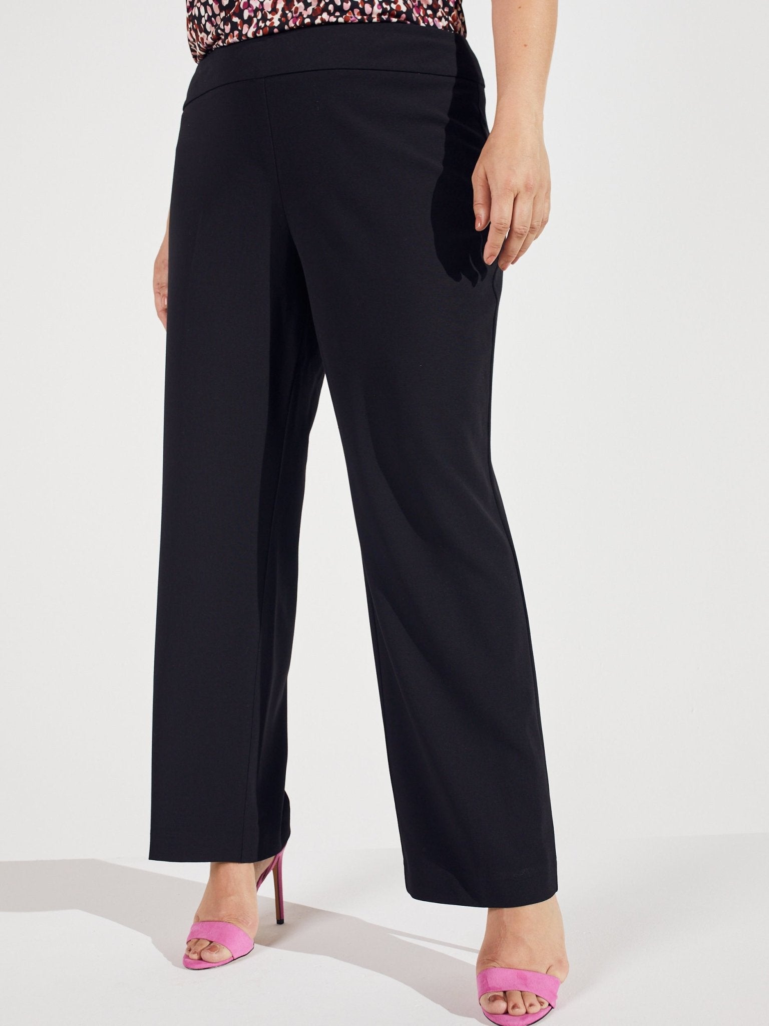 Pull On Tummy Control Pants - Short Length - Plus - DressbarnPants