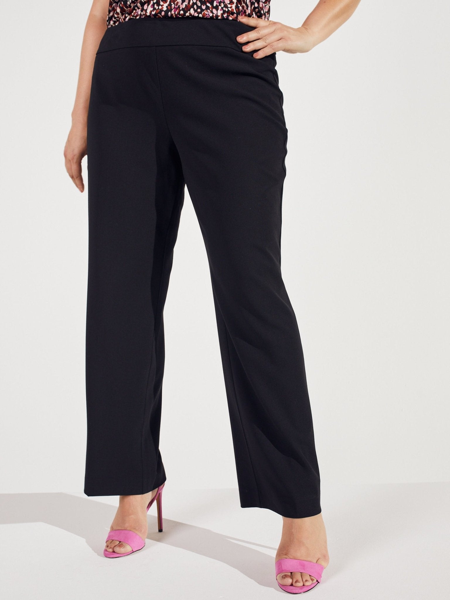 Pull On Tummy Control Pants - Short Length - Plus - DressbarnPants