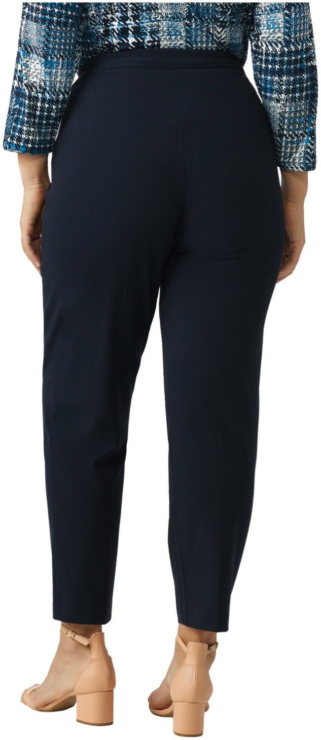 Curvy Pull-on Tummy Control Pants with Real Pockets