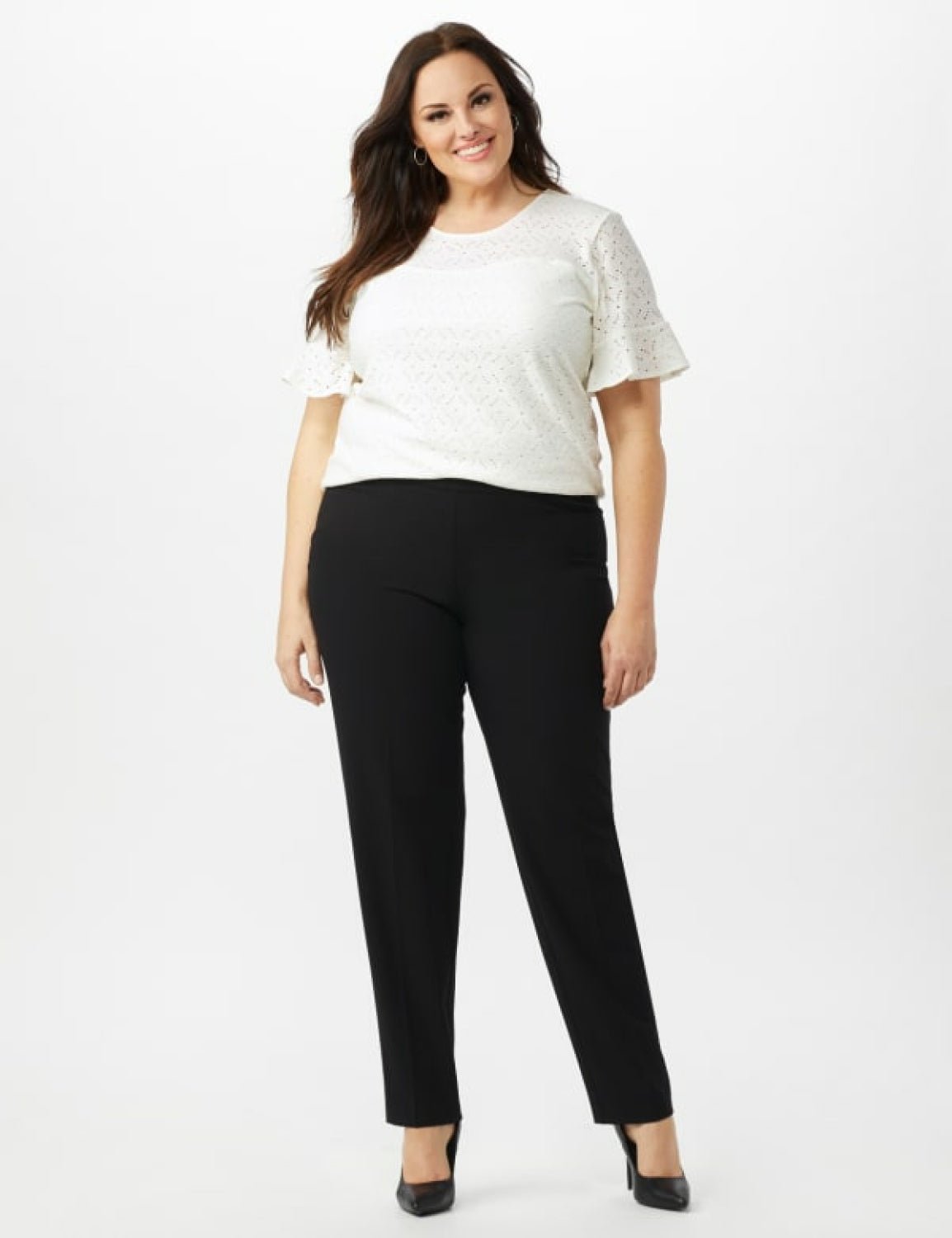 TUMMY CONTROL WIDE PANTS, MALL QUALITY