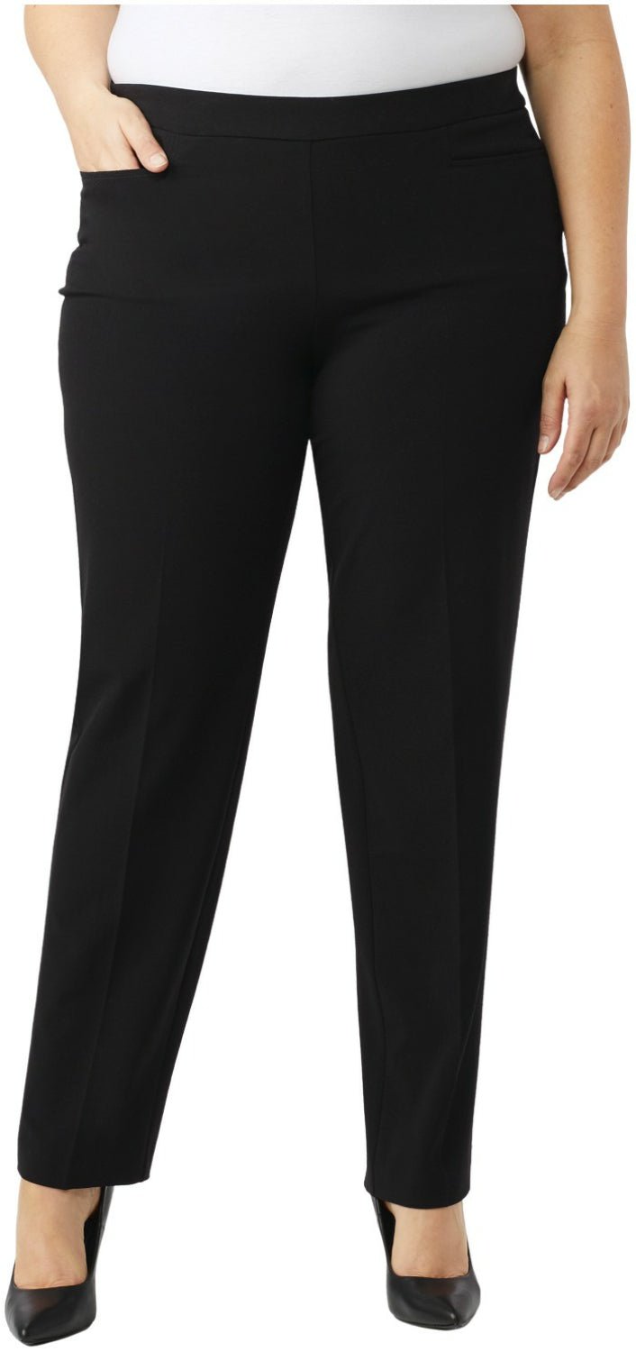 Pull On Tummy Control Pants With L Pockets - Tall Length - Plus - DressbarnPants