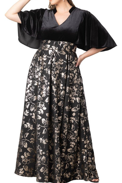 Radiant Opulence Evening Gown - Plus - DressbarnMaxi Dresses