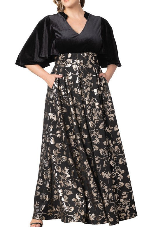 Radiant Opulence Evening Gown - Plus - DressbarnMaxi Dresses