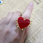 Red Heart Ring - DressbarnRings