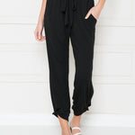 Relaxed Tulip Pants With Knot - Plus - DressbarnPants