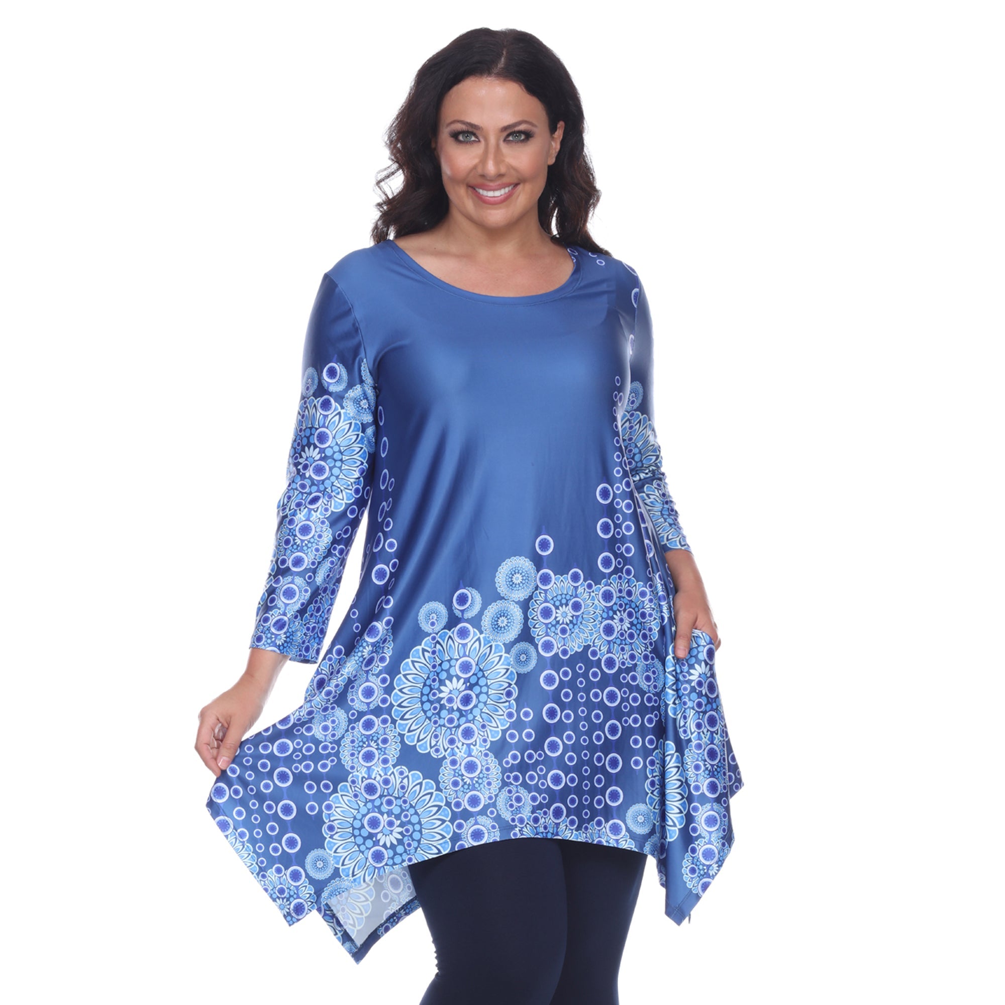 Rella Tunic Top - Plus - DressbarnShirts & Blouses