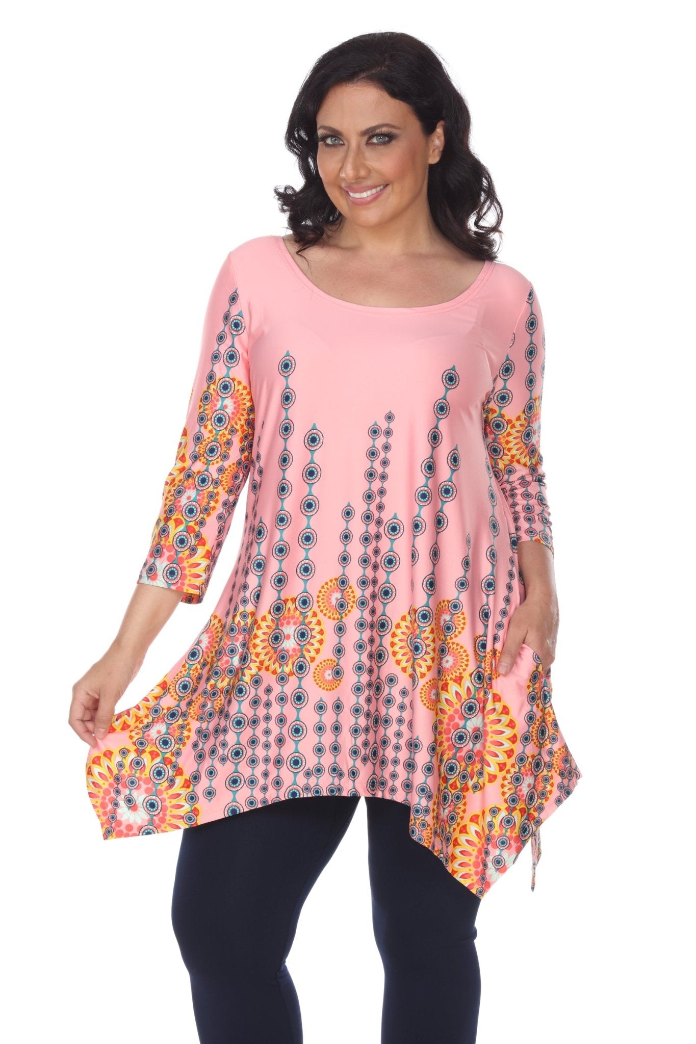 Rella Tunic Top - Plus - DressbarnShirts & Blouses