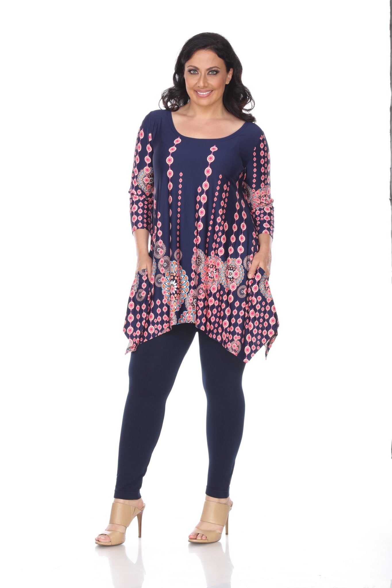 Rella Tunic Top - Plus - DressbarnShirts & Blouses