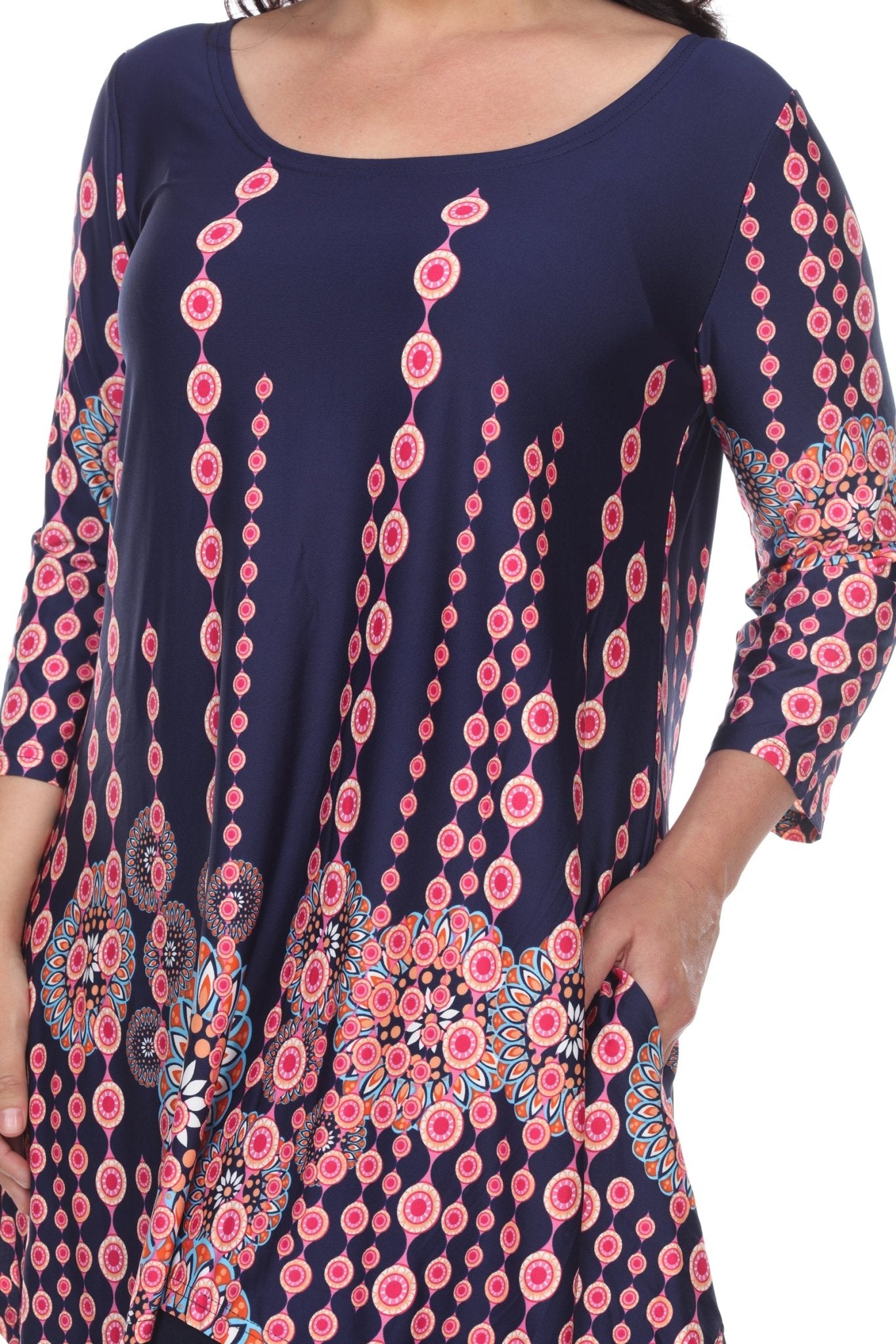 Rella Tunic Top - Plus - DressbarnShirts & Blouses