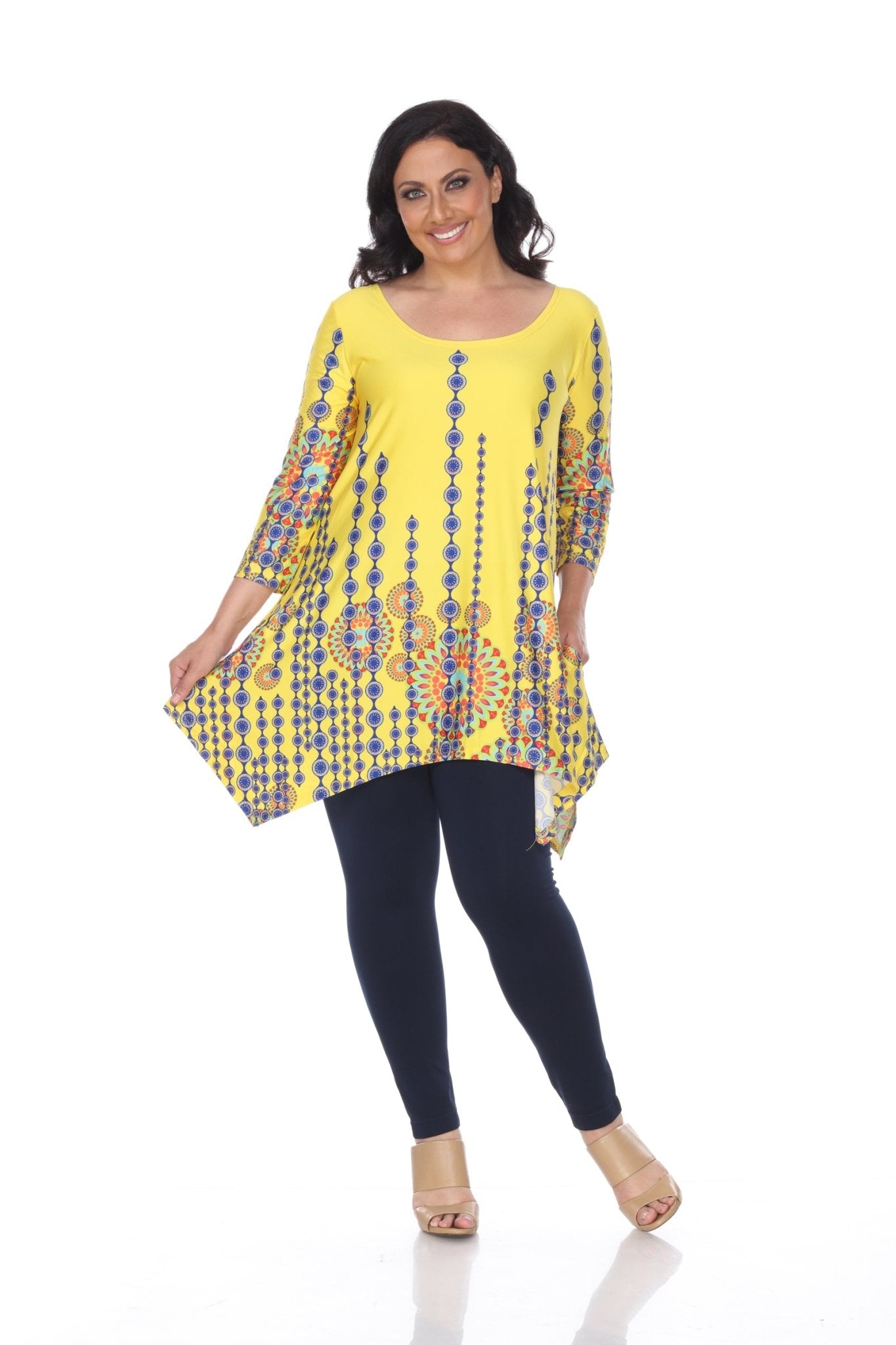 Rella Tunic Top - Plus - DressbarnShirts & Blouses