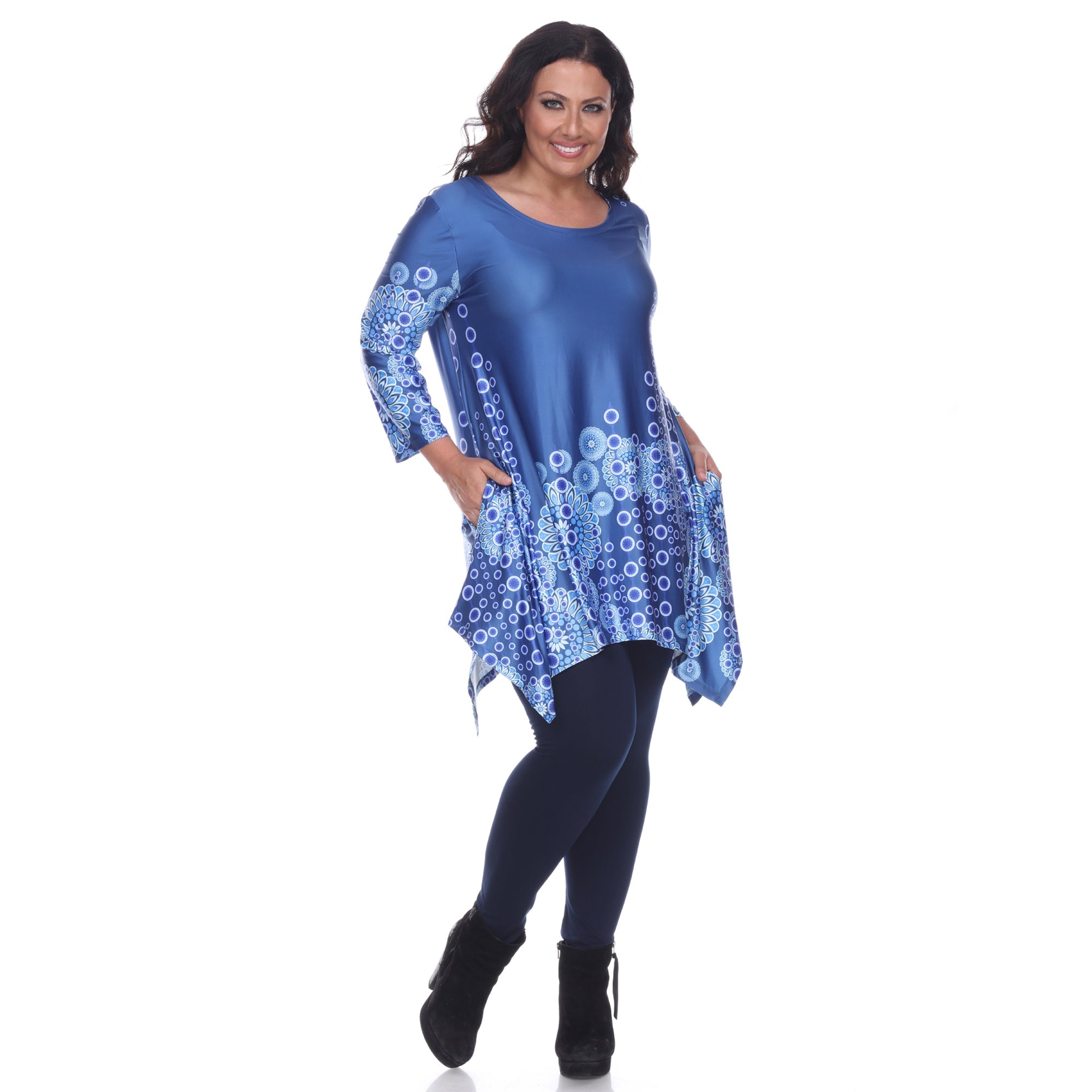 Rella Tunic Top - Plus - DressbarnShirts & Blouses