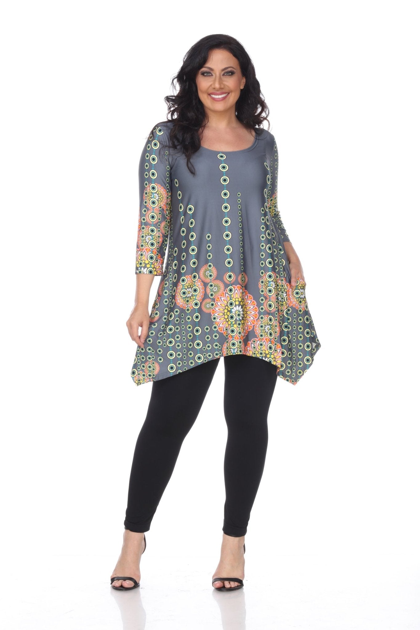 Rella Tunic Top - Plus - DressbarnShirts & Blouses