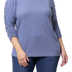 Reverie Ruched Top - Plus - DressbarnShirts & Blouses