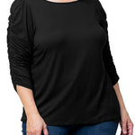 Reverie Ruched Top - Plus - DressbarnShirts & Blouses