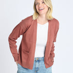 Ribbed Open Cardigan Sweater - DressbarnCardigans