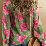 Rosy Long Sleeve Shirt - DressbarnShirts & Blouses