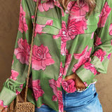 Rosy Long Sleeve Shirt - DressbarnShirts & Blouses