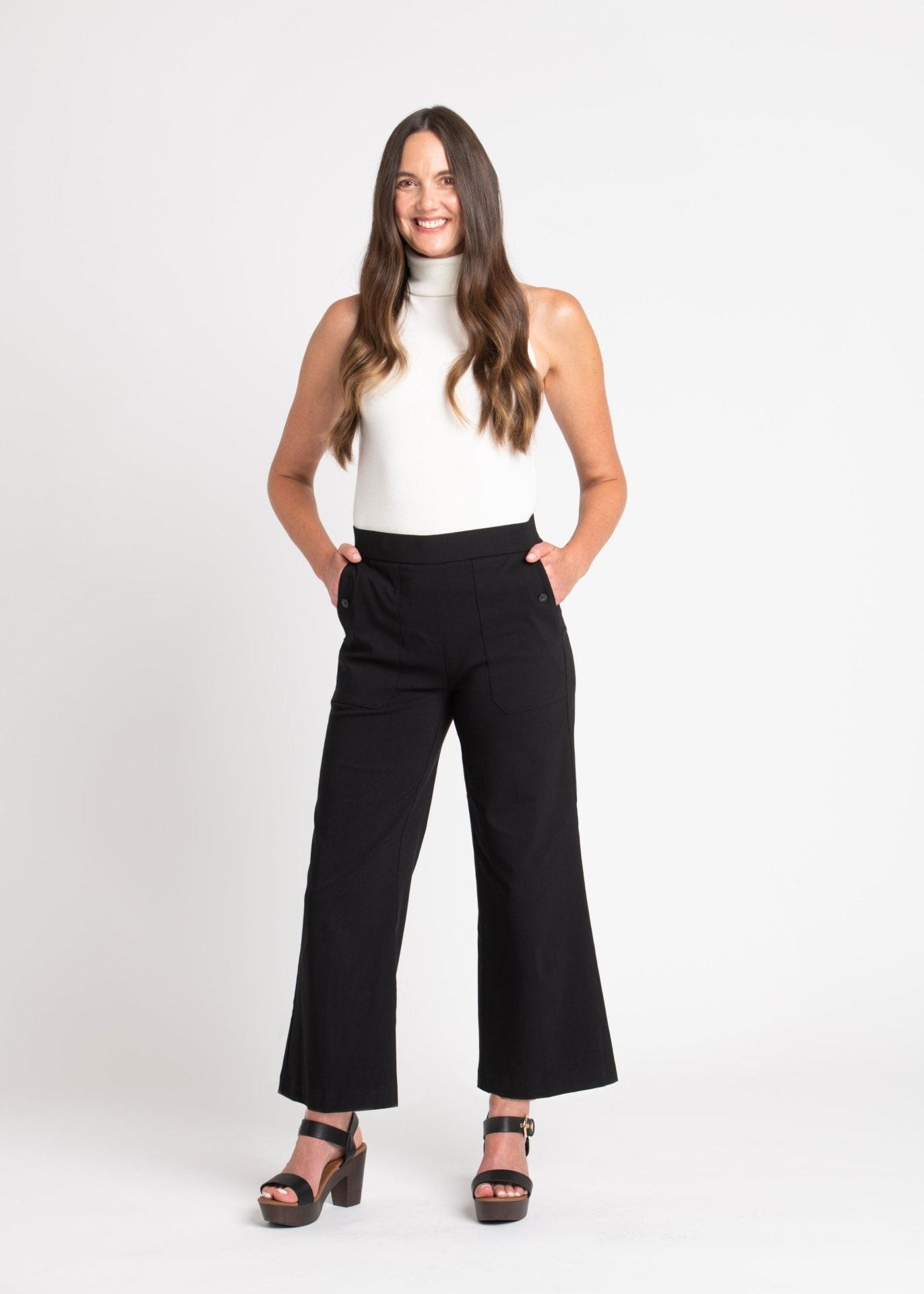 Roz & Ali - Liv Superstretch Sailor Pants - DressbarnPants