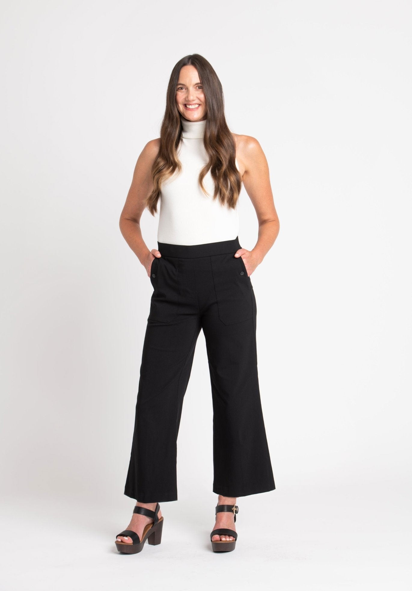 Roz & Ali - Liv Superstretch Sailor Pants - DressbarnPants