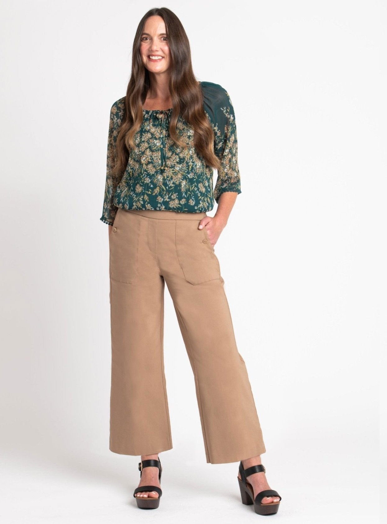 Roz & Ali - Liv Superstretch Sailor Pants - DressbarnPants