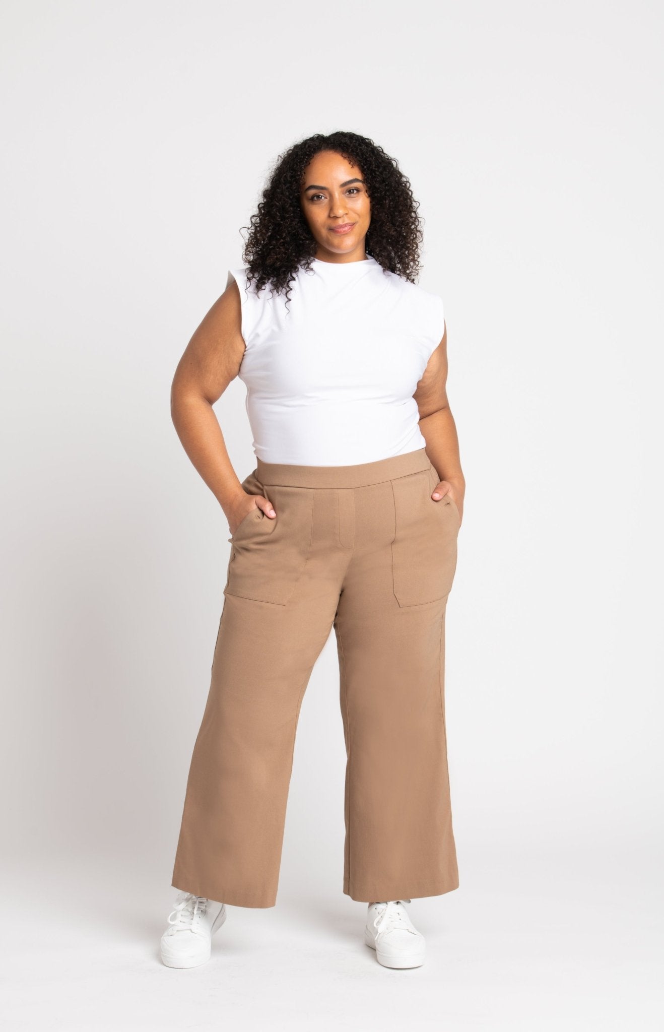 Roz & Ali - Liv Superstretch Sailor Pants - Plus - DressbarnPants